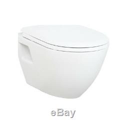 Short Projection Wall Hung All In One Combined Bidet Toilet With Seat