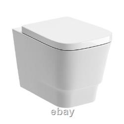 Signature Maya Wall Hung Toilet 495mm Projection Soft Close Seat