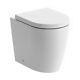 Signature Nazca Rimless Comfort Height Back To Wall Toilet Soft Close Seat