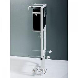 Toilet Bathroom Concealed Frame Cistern Wall Hung Adjustable Inwall Plate Inc