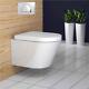 Toilet Wc Wall Hung Mounted Compact Short Project Disable New Seat Bathroom W-4p