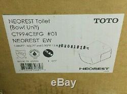 Toto Neorest Toilet Bowl Unit Wall Hung Dual Flush High Efficiency CT994CEFG