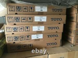 Toto WC Wall hung pan CW762Y with Toto VC100N toilet seat, new and boxed