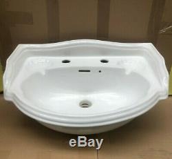 Traditional bathroom cloakroom 525mm vanity wash basin sink wallhung IMPERIAL