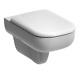 Twyford E500 Round Wall Hung Toilet 350mm Wide Excluding Seat(pan Only)