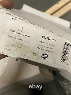 VILLEROY & BOCH Wall Hung Toilet O. NOVO & TOILET SEAT CW HINGES WHITE 9M35S10