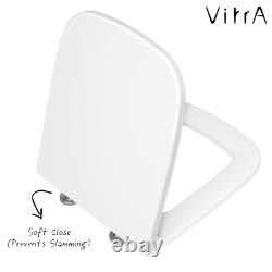 VITRA Compact Short Projection Wall Hung Toilet & GROHE Concealed Cistern Frame