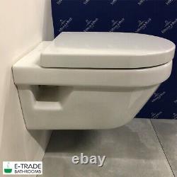 V&B OMNIA ARCHITECTURA WC Wall Hung Toilet Rimless CeramicPlus Soft Closing Seat