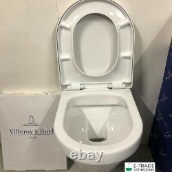 V&B OMNIA ARCHITECTURA WC Wall Hung Toilet Rimless CeramicPlus Soft Closing Seat