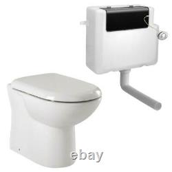 VeeBath Cyrenne Wall Hung Vanity Cabinet & WC Toilet Bathroom Furniture 1400mm