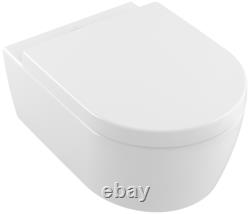 Villeroy & Boch 5656HR Avento DirectFlush WC Wall Hung Toilet Pan White Alpin