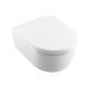 Villeroy & Boch Avento Wc Wall Hung Toilet Pan Rimless + Seat 5656. Hr. 01