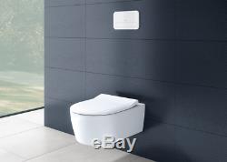 Villeroy & Boch Avento wc wall hung toilet pan rimless + slim seat 5656. RS. 01