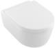 Villeroy & Boch Avento Wc Wall Hung Toilet Pan Rimless + Soft Seat 5656. Hr. 01