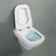 Villeroy & Boch Joyce Wc Wall Hung Toilet Pan Rimless + Soft Seat 5607. R0. R1