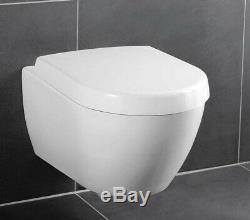 Villeroy&Boch Subway 2.0 Toilet Pan Wall Hung + Soft Close Seat