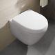 Villeroy & Boch Subway 2.0 Compact Wall Hung Wc Toilet Pan + Soft Close Seat