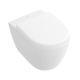 Villeroy & Boch Subway 2.0 Rimless Wc Wall Hung Toilet Pan & Soft Seat Sale