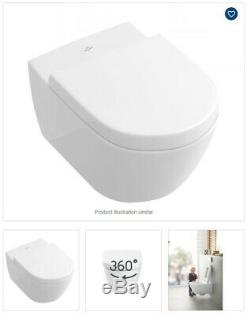 Villeroy & Boch Subway 2.0 Wall Toilet &pan Soft Seat R0.01