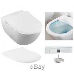 Villeroy & Boch Subway 2.0 wc wall hung toilet pan inc Soft close seat