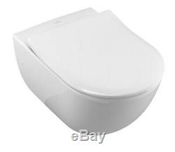 Villeroy&Boch Subway Toilet Pan Wall Hung + Slim Soft Close Seat