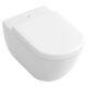 Villeroy & Boch Subway Wall Mounted Pan Including Soft Close Seat 660010