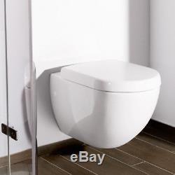 Villeroy & Boch Subway wc wall hung toilet pan + Soft close seat