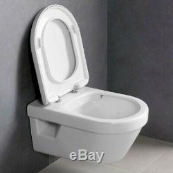 Villeroy&Boch Toilet Pan Wall Hung + Soft Close Seat