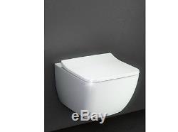 Villeroy & Boch VENTICELLO Wall Hung Rimless WC Toilet + Soft Closing Slim Seat