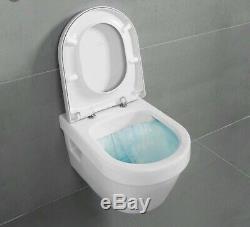 Villeroy&Boch Wall Hung Toilet Pan + Soft Close Seat
