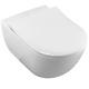 Villeroy And Boch Wall Hung Toilet Subway Horizontal Outlet White 66001001