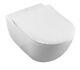 Villeroy And Boch Wall Hung Toilet 6600.10.01 Soft Close Slim Seat