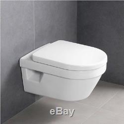 Villeroy&boch Omnia Architecture Rimless Wc Toilet Pan With Soft Close Seat