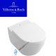 Villeroy&boch Subway 2.0 56cm Wall Hung Toilet Pan With Soft Close Seat White