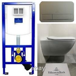 Villeroy&boch Viconnect Frame Venticello Rimless Soft Closin Toilet Ceramic Plus