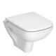 Vitra S20 Luxury Short Projection Wall Hung Pan 48cm With Seat