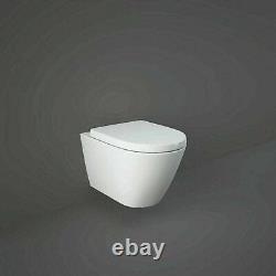 Vitra 750-1.0m Concealed Cistern Wc Frame Resort Rimless Wall Hung Toilet Pan