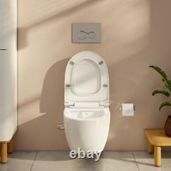 Vitra Aquacare Sento Rimless Wall Hung Bidet Toilet with Integrated Thermostatic