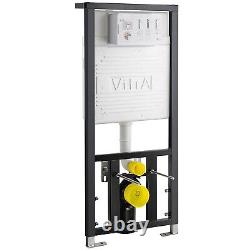 Vitra Front Operated Dual Concealed Wall Hung Toilet Frame 1270mm H x 490mm W
