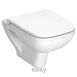 Vitra S20 520mm Projection Wall Hung Toilet Standard Seat