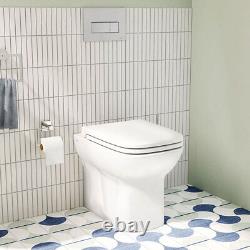 Vitra S20 Back to Wall Toilet Soft Close Seat