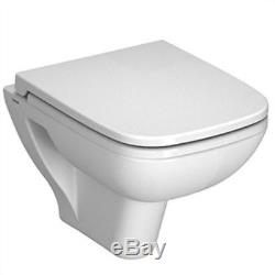 Vitra S20 Wall hung Toilet Pan 48cm 480mm Short Projection & Soft Close Seat