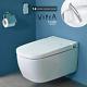 Vitra V-care Combined Rimless Wall Hung Toilet Shower Bidet 14 Control Modes