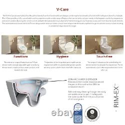 Vitra V-Care Combined Rimless Wall Hung Toilet Shower Bidet 14 Control Modes