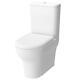 Vitra Zentrum Flush-to-wall Close Coupled Toilet + Seat