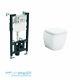 Wall Hung Concealed Toilet Wc Adjustable Frame Cistern With Toilet