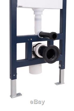 Wall Hung Mounted Steel Toilet Frame + WC Pan + Concealed Cistern + Flush Plate