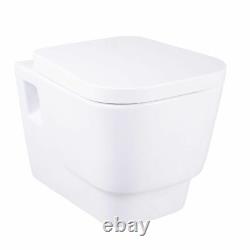 Wall Hung Mounted WC Pan Toilet Pan Ceramic Gloss White