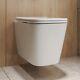 Wall Hung Rimless Toilet With Soft Close Seat Albi Albiwh