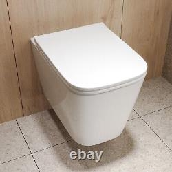 Wall Hung Rimless Toilet with Soft Close Seat Albi ALBIWH